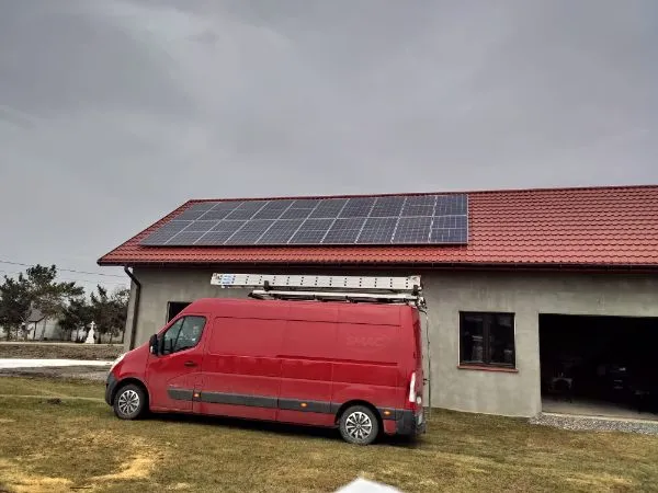 Fotowoltaika 9,5 kWp, Nowa Słupia. Realizacja Grupa PV